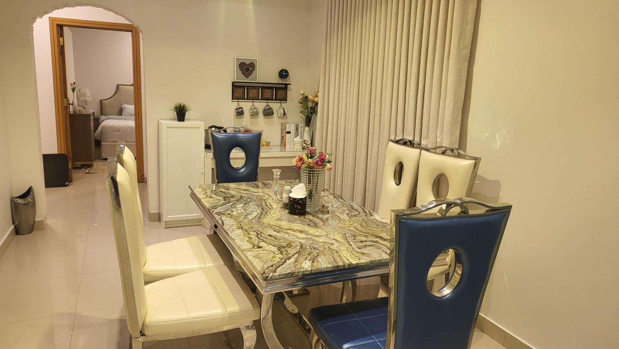 Apartment متكاملة Vip غرفتين وجلسة خارجية